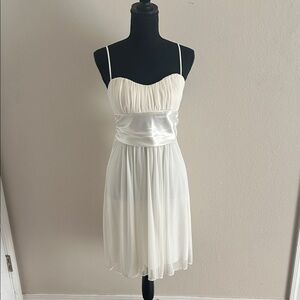 Speechless Cream Spaghetti Strap Dress